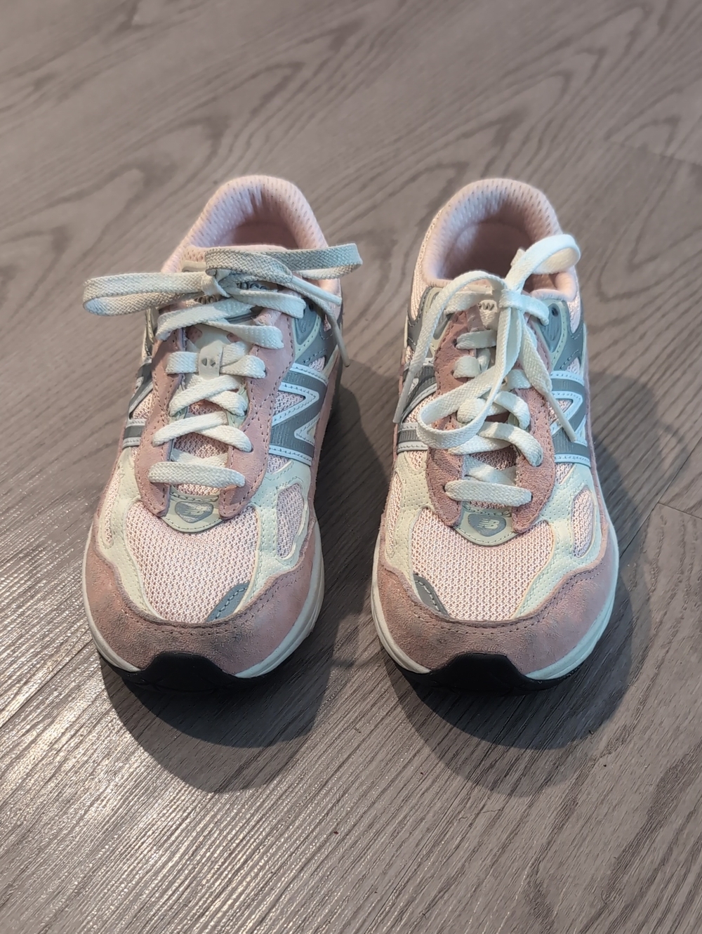 New Balance Pink, Gray & White Retro Runner